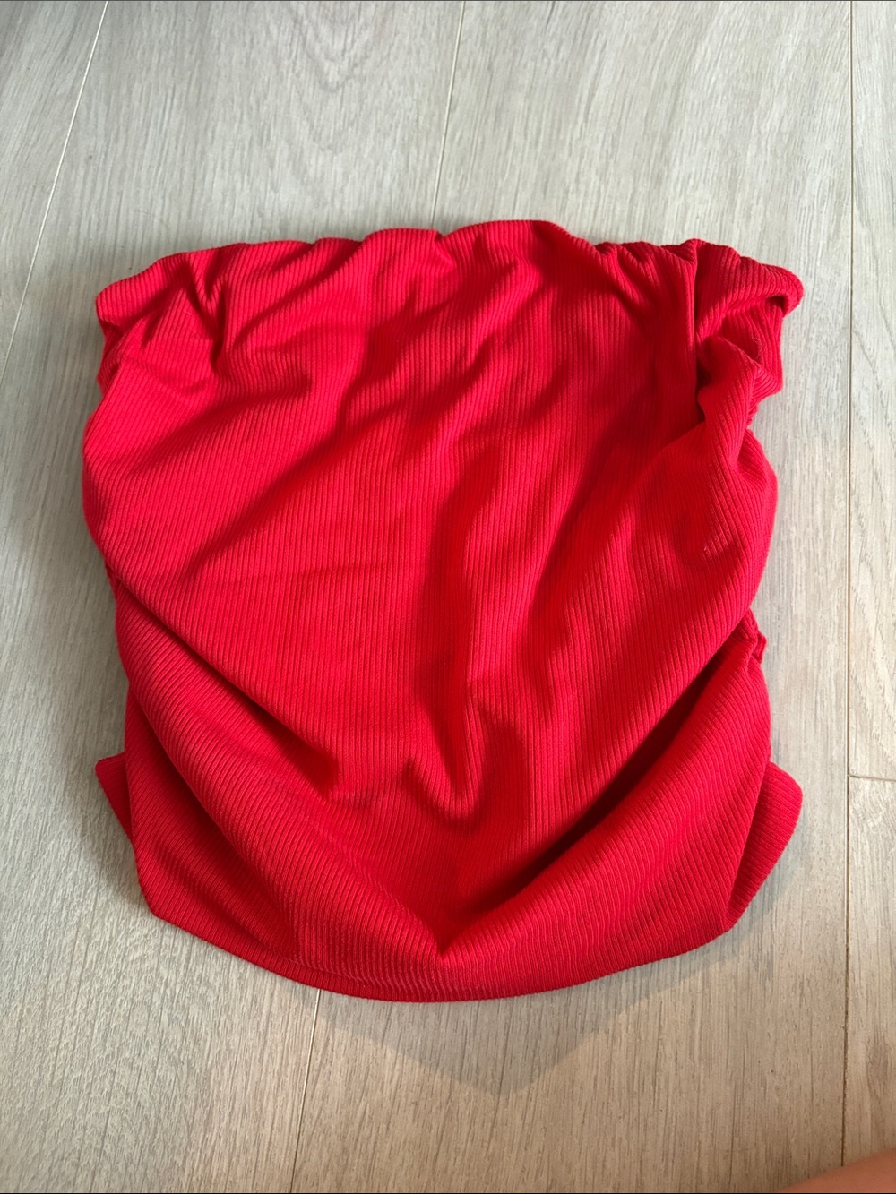 Red tub top